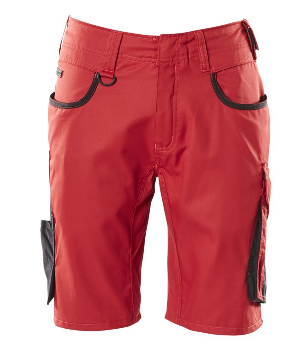 Shorts UNIQUE rot/schwarz