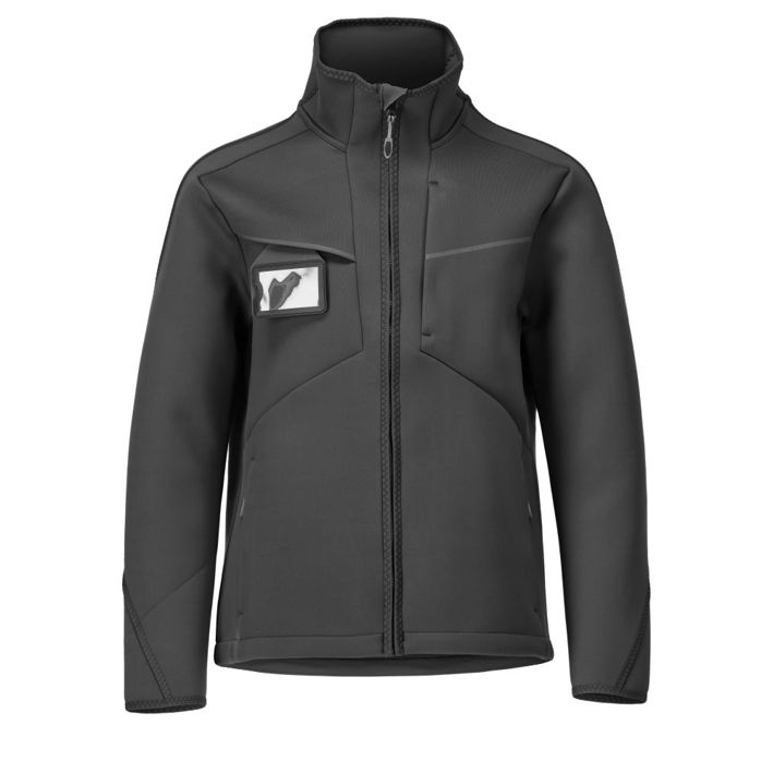 Soft Shell Jacke CUSTOMIZED schwarz