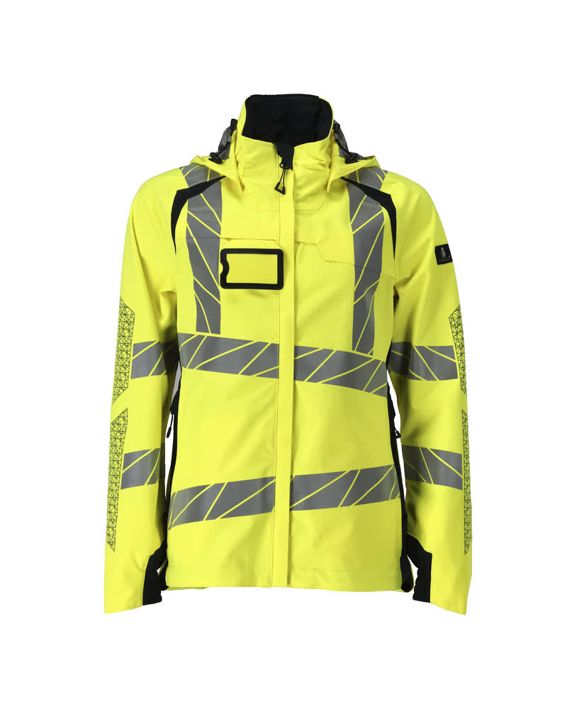 Hard Shell Jacke ACCELERATE SAFE hi-vis gelb/schwarzblau