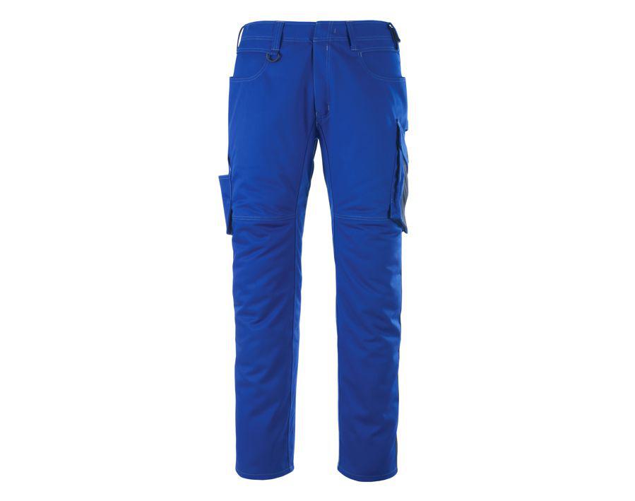 Hose mit Schenkeltaschen UNIQUE kornblau/schwarzblau