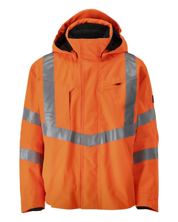 Hard Shell Jacke SAFE SUPREME hi-vis orange