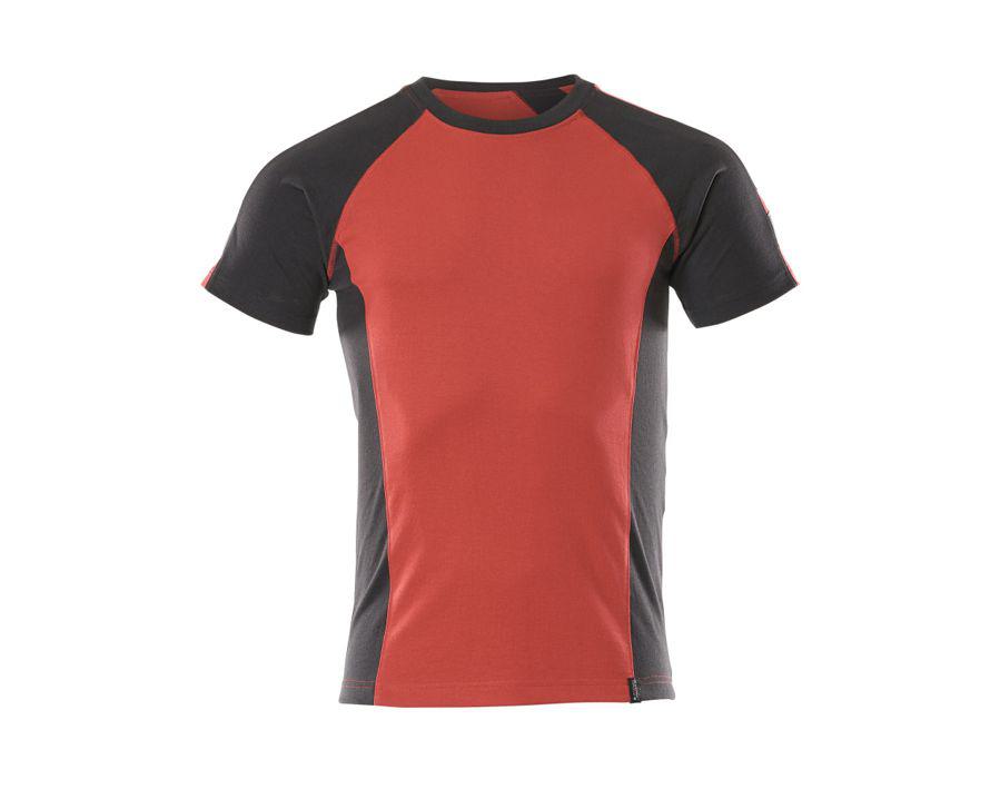 T-Shirt UNIQUE rot/schwarz