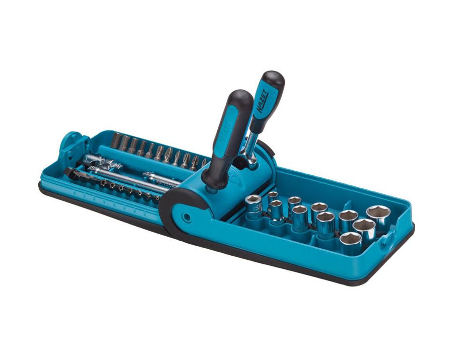 Sechskant-Steckschlüssel-Garnitur 1/4", 38-teilig