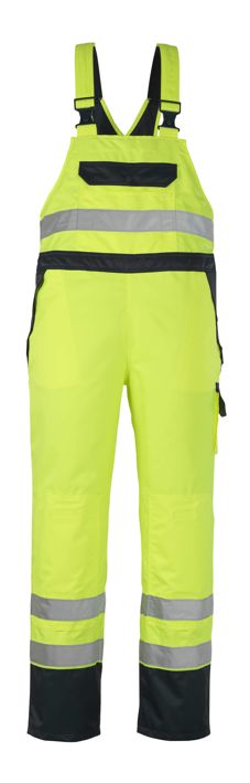 Überziehlatzhose SAFE IMAGE hi-vis gelb/marine