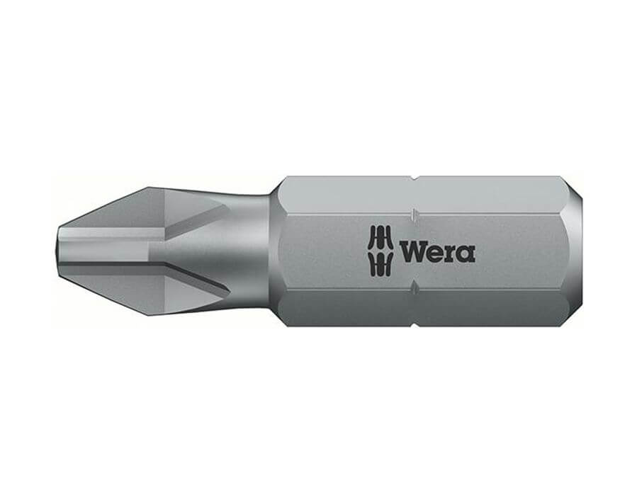 Bit für Kreuzschlitzschrauben PH 1/4", ähnlich DIN 3126 C 6,3, zähhart