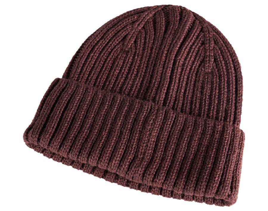 Strickmütze CUSTOMIZED bordeaux