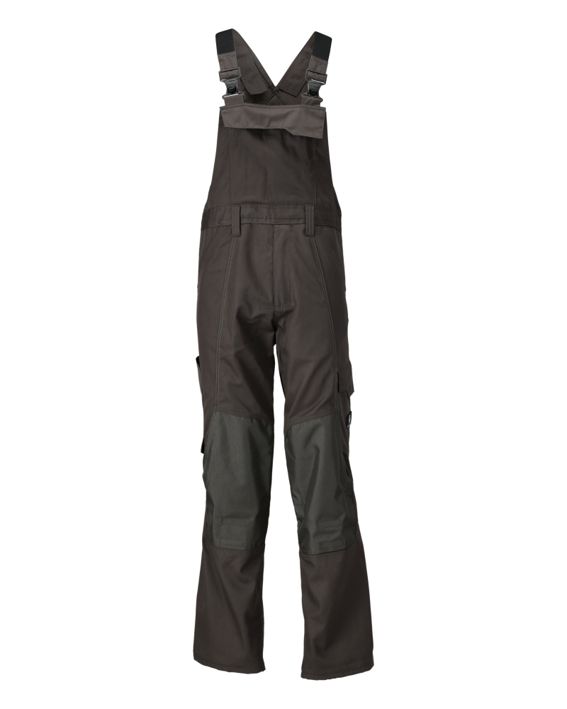 Latzhose mit Knietaschen ACCELERATE dunkelanthrazit