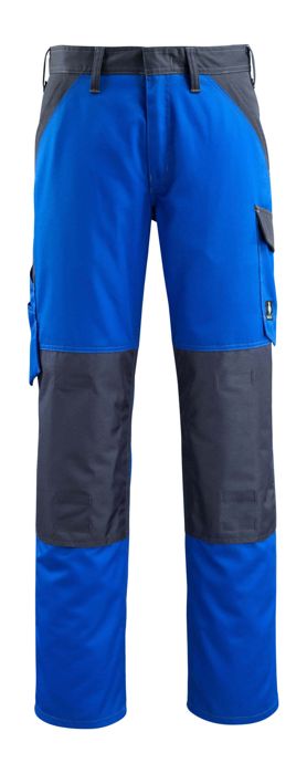 Hose mit Knietaschen LIGHT kornblau/schwarzblau