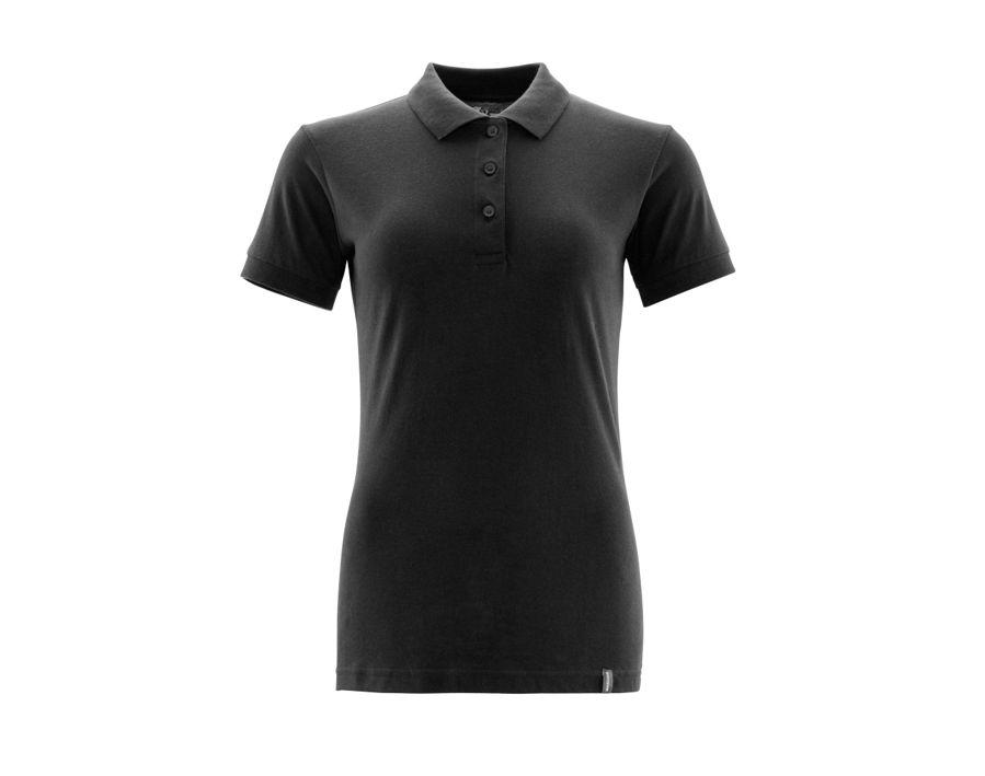 Polo-Shirt CROSSOVER vollschwarz
