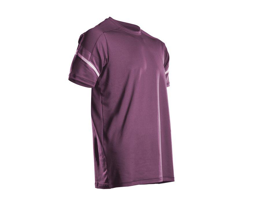 T-Shirt, Kurzarm CUSTOMIZED bordeaux