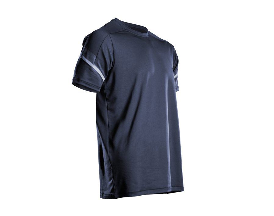 T-Shirt, Kurzarm CUSTOMIZED schwarzblau