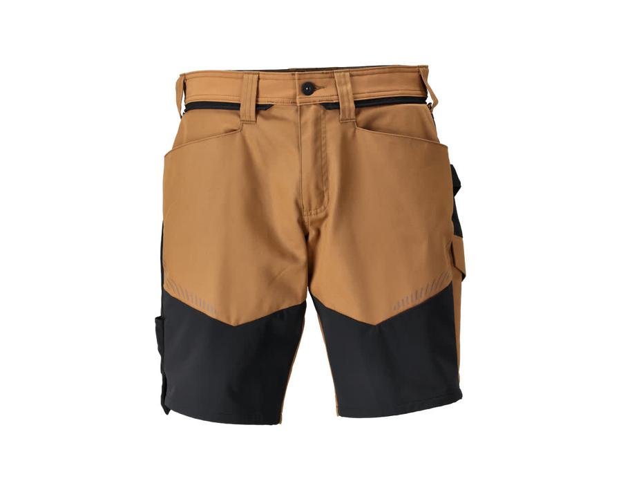 Shorts CUSTOMIZED nussbraun/schwarz