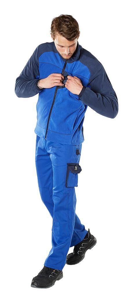Hose mit Knietaschen IMAGE kornblau/marine