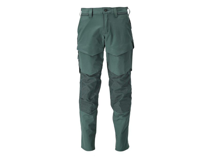 Hose mit Knietaschen CUSTOMIZED waldgrün