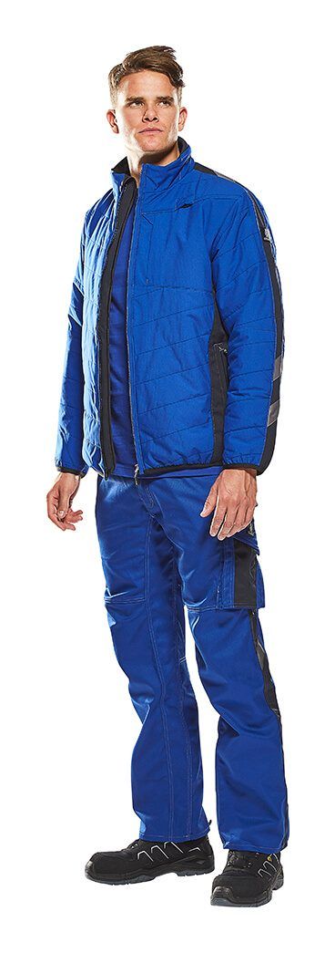 Thermojacke UNIQUE dunkelanthrazit/schwarz