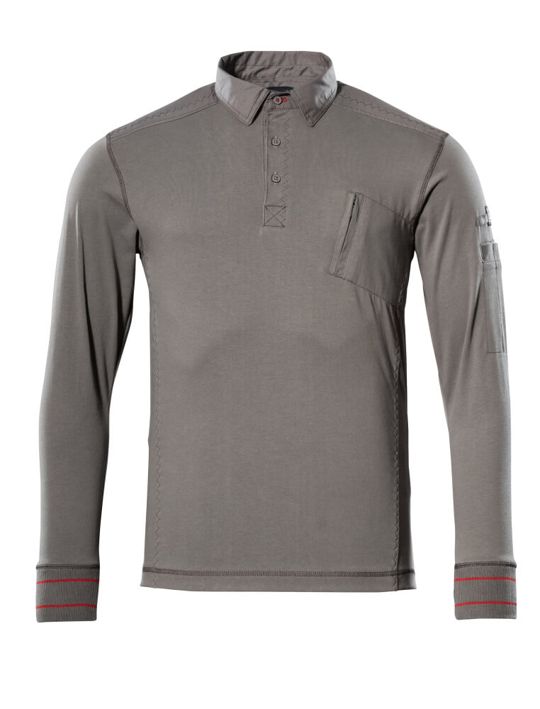 Polo-Sweatshirt FRONTLINE hellanthrazit