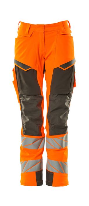 Hose mit Knietaschen ACCELERATE SAFE hi-vis orange/dunkelanthrazit