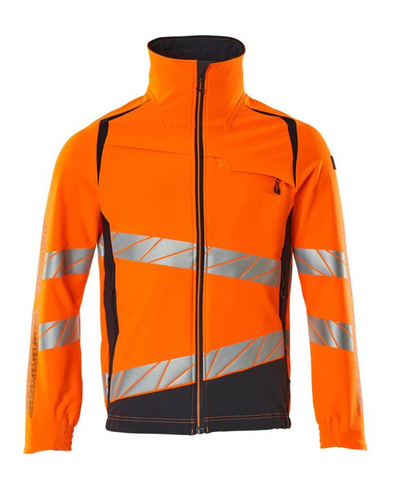 Jacke ACCELERATE SAFE hi-vis orange/schwarzblau
