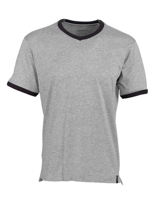 T-Shirt CROSSOVER grau-meliert