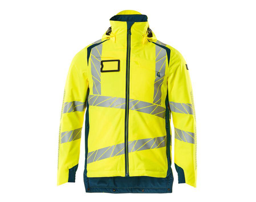 Winterjacke ACCELERATE SAFE hi-vis gelb/dunkelpetroleum