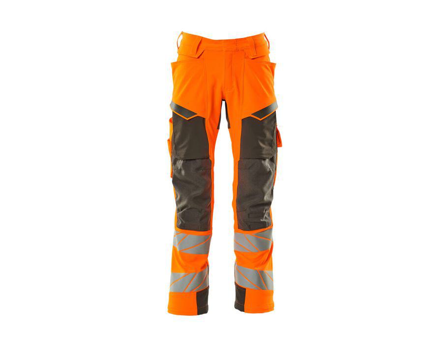 Hose mit Knietaschen ACCELERATE SAFE hi-vis orange/dunkelanthrazit