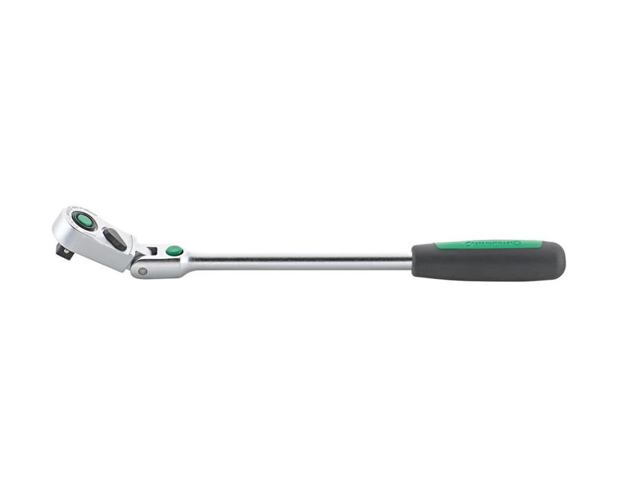 Umschaltknarre mit Gelenk 3/8", 80-fach verzahnt