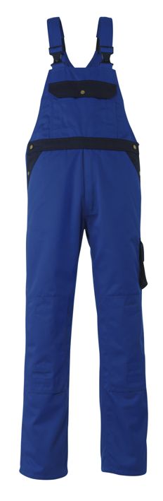 Latzhose mit Knietaschen IMAGE kornblau/marine