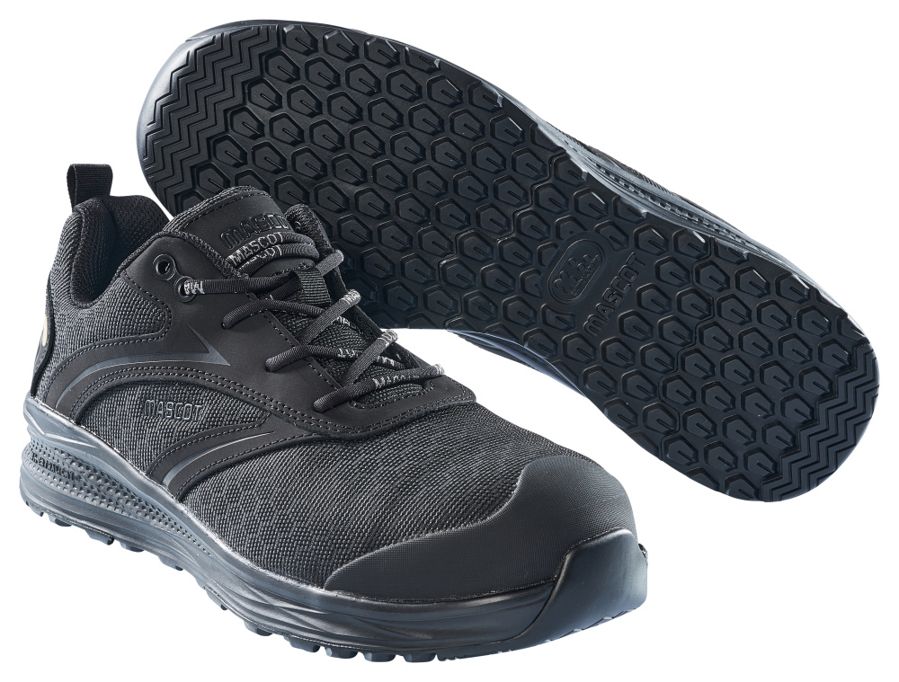 Sicherheitshalbschuh FOOTWEAR CARBON schwarz/schwarz