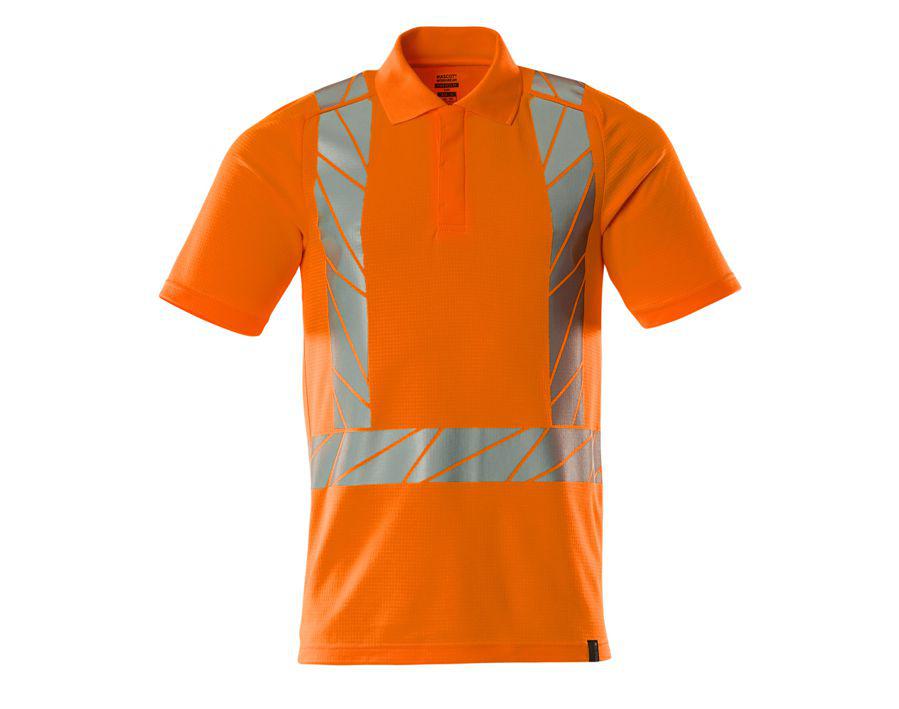 Polo-Shirt ACCELERATE SAFE hi-vis orange