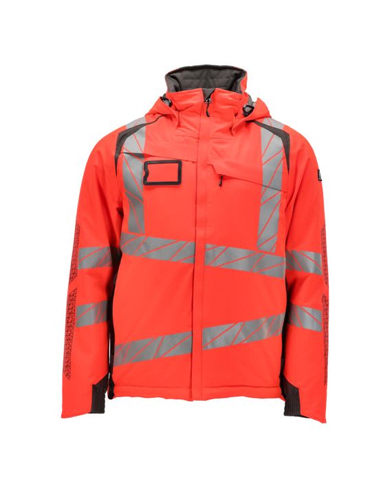 Winterjacke ACCELERATE SAFE hi-vis rot/dunkelanthrazit