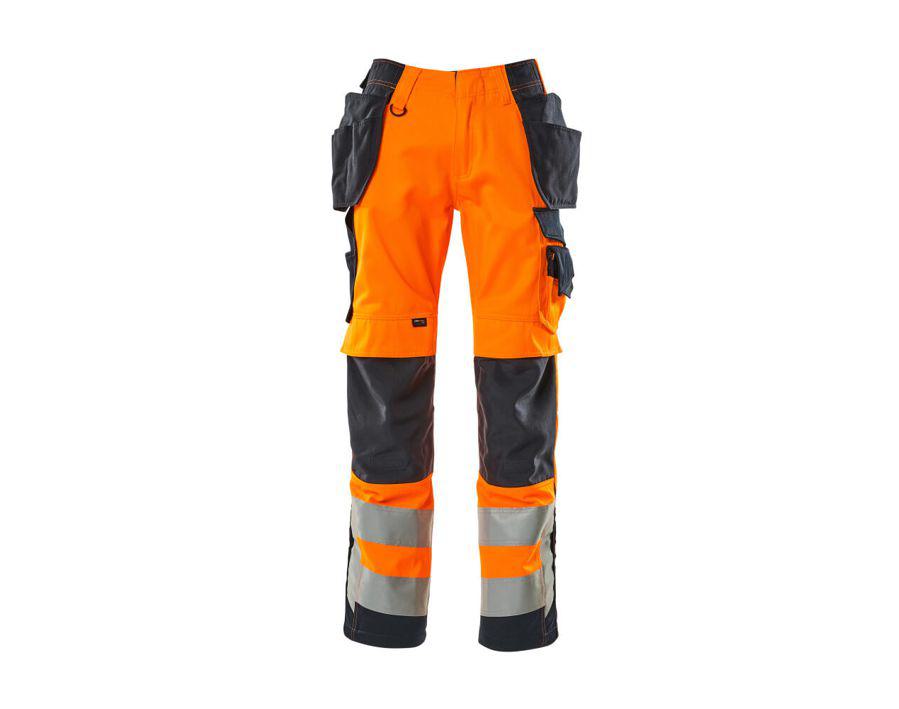 Hose mit Hängetaschen SAFE SUPREME hi-vis orange/schwarzblau