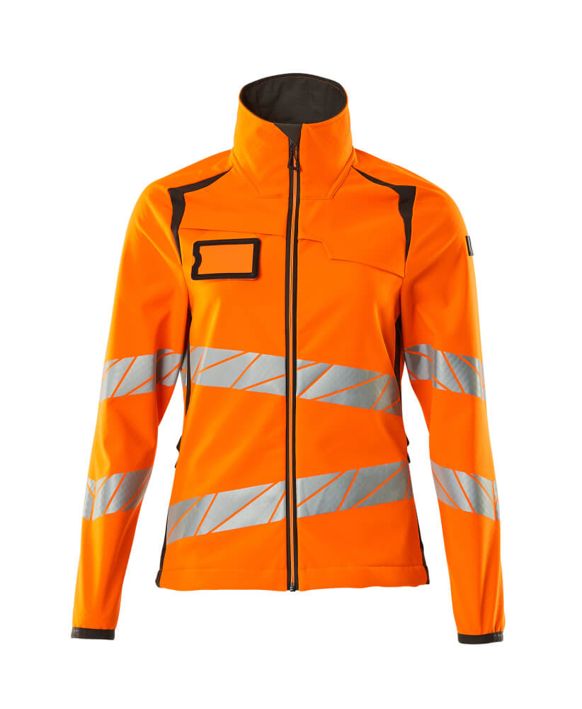 Soft Shell Jacke ACCELERATE SAFE hi-vis orange/dunkelanthrazit