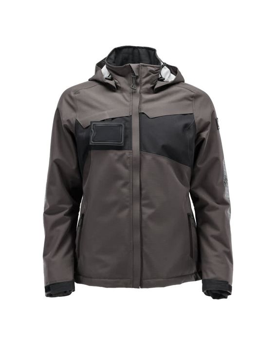Winterjacke ACCELERATE dunkelanthrazit/schwarz