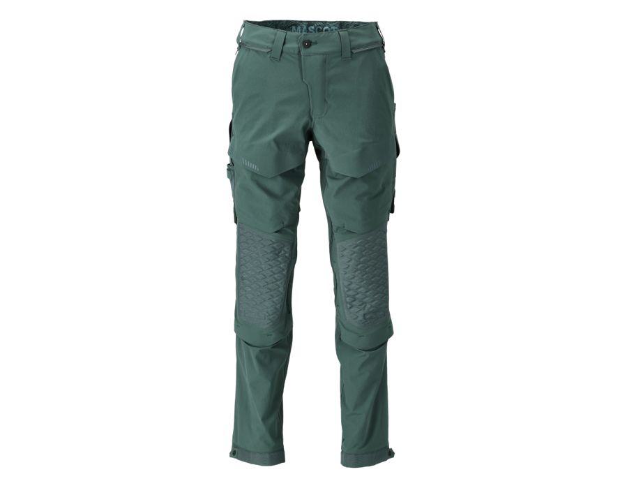 Hose mit Knietaschen CUSTOMIZED waldgrün