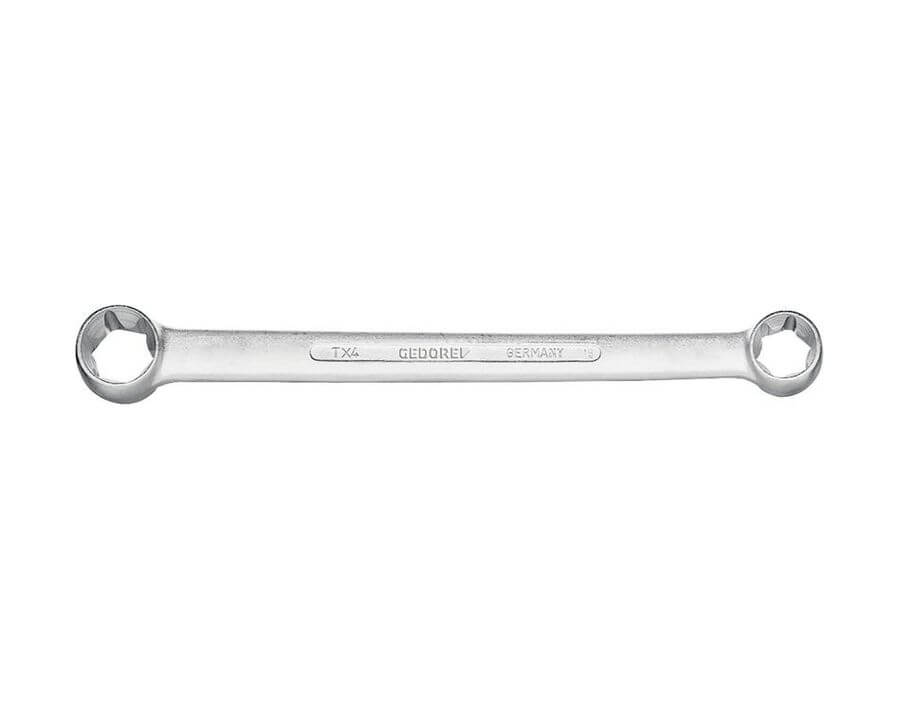 Doppelringschlüssel Nr. TX 4 für Außen-TORX®-Schrauben
