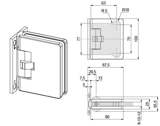 Automatikscharnier 