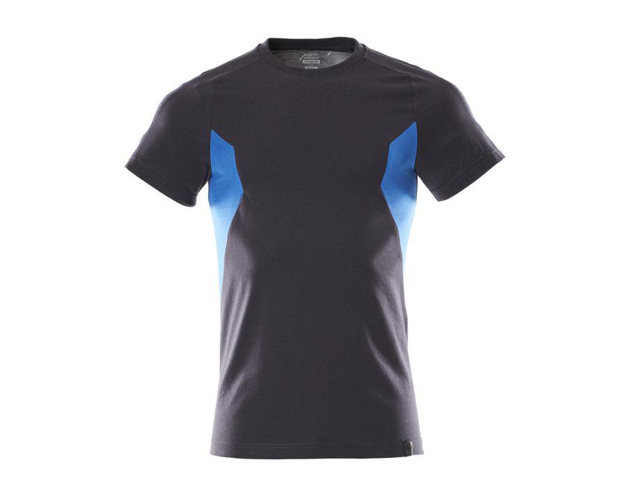 T-Shirt ACCELERATE schwarzblau/azurblau