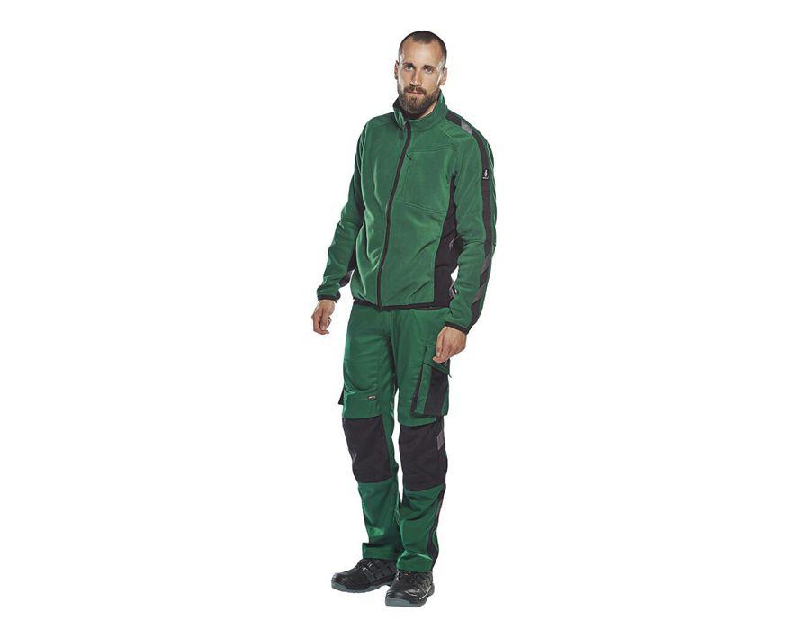 Hose mit Knietaschen UNIQUE dunkelanthrazit/schwarz