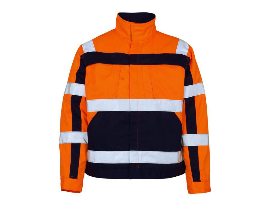 Jacke SAFE COMPETE hi-vis orange/marine
