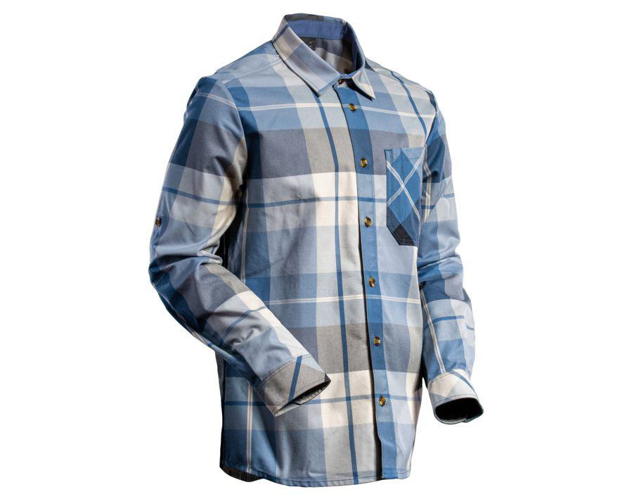 Hemd CUSTOMIZED Schwarzblau-kariert