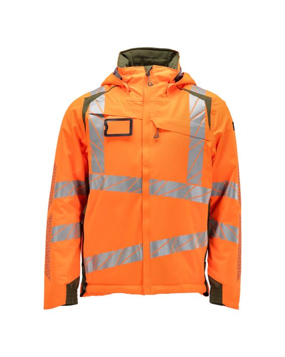 Winterjacke ACCELERATE SAFE hi-vis orange/moosgrün