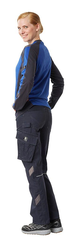 Hose UNIQUE schwarzblau