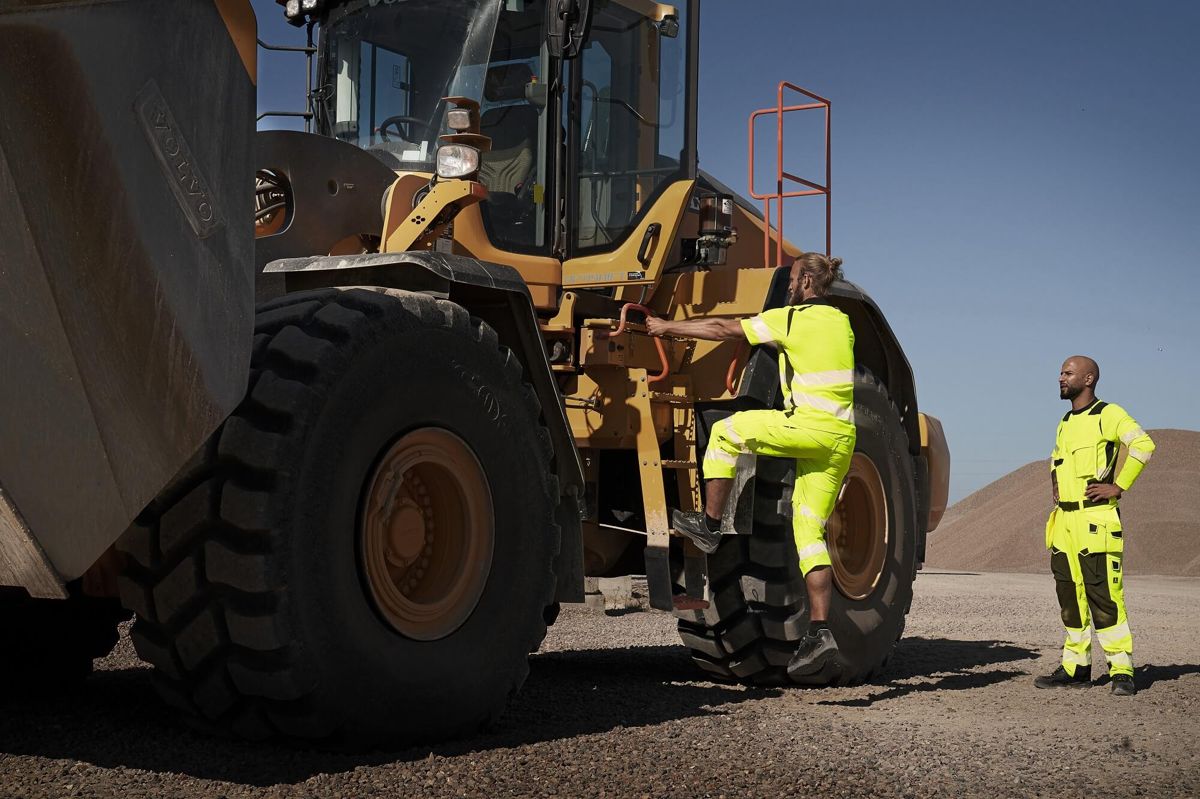 Kombihose ACCELERATE SAFE hi-vis gelb/schwarz