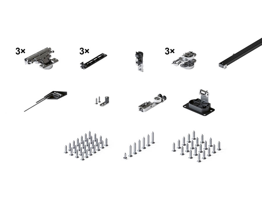 Grundgarnitur Hawa Folding Concepta III 20 Pull 