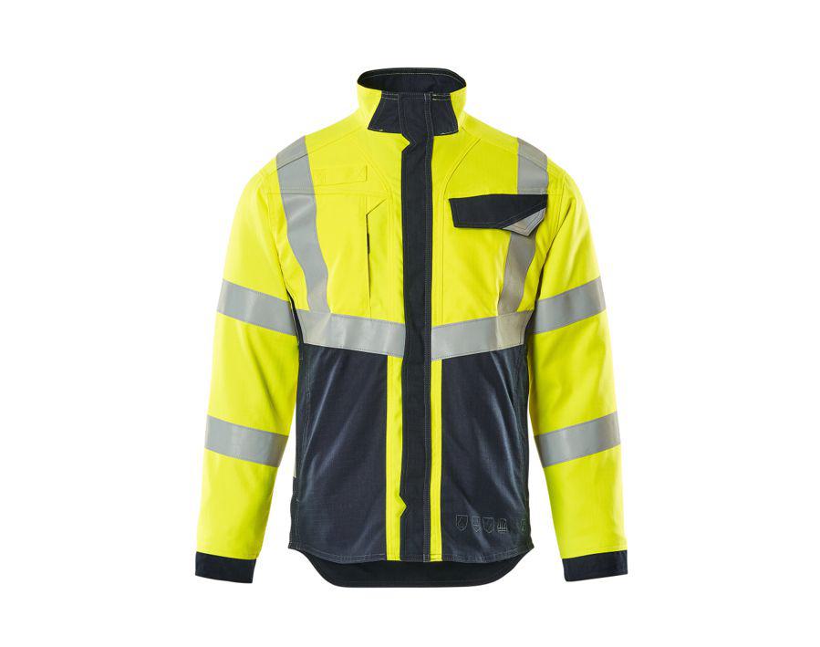 Jacke MULTISAFE hi-vis gelb/schwarzblau