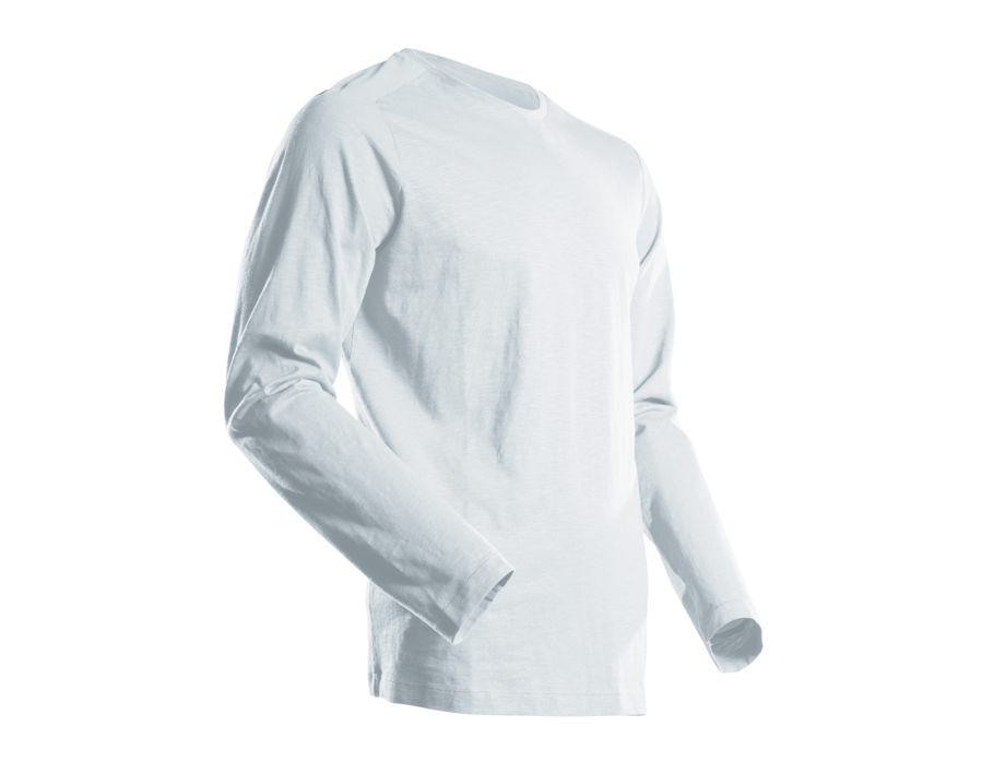 T-Shirt, Langarm CUSTOMIZED weiss