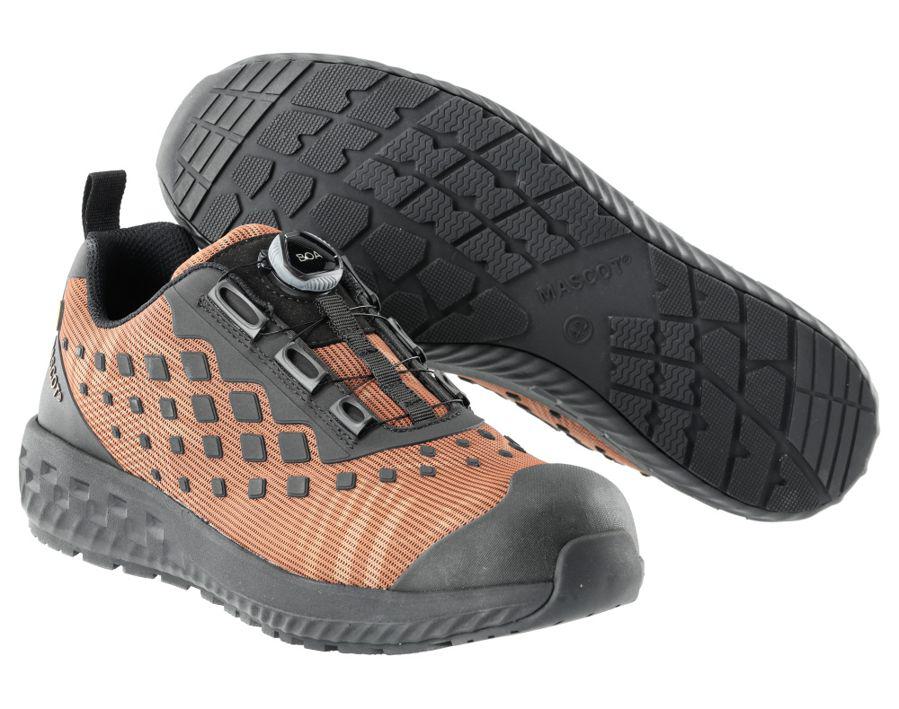 Sicherheitshalbschuh FOOTWEAR CUSTOMIZED nussbraun/schwarz
