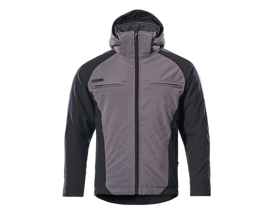 Winterjacke UNIQUE anthrazit/schwarz