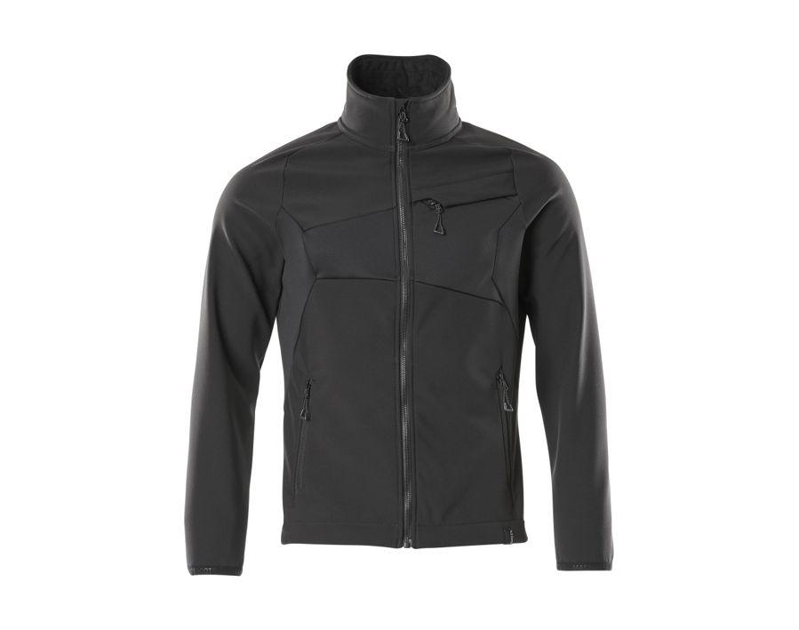 Soft Shell Jacke ACCELERATE schwarz