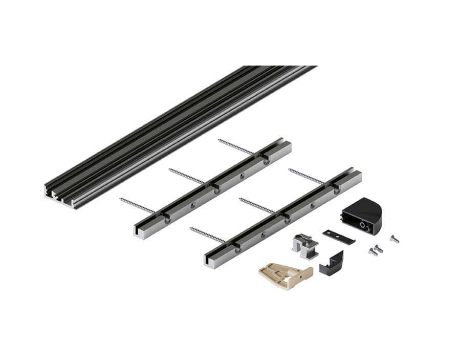 Bodenprofil-Set 2-türig Hawa Folding Concepta